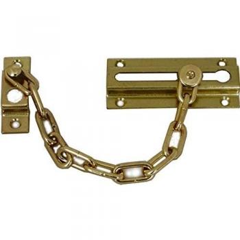 Standard Door Chain in Brass