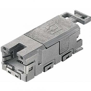 Gerade 8P8C Buchse für Netzwerke – Telegärtner STX V1 Cat.6A Moduleinsatz