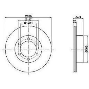 Textar Bremsscheibe 92076300