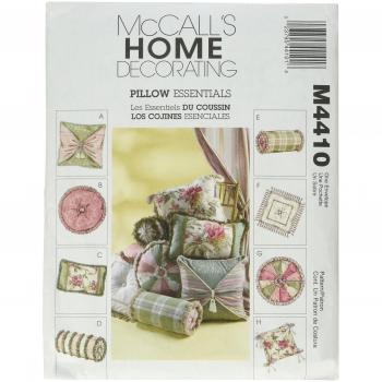McCall’s Pillow Essentials Pattern M4410 – All Sizes in White – 1 Pack