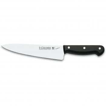 Cuchillo cocinero uniblock 20cm 8 01159 de 3 claveles caja de 6 unidades
