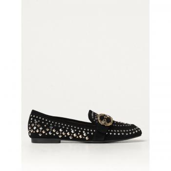 Mocassini Kurt Geiger London in camoscio con borchie