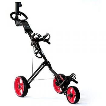 Black X‑Treme Rider Golf Trolley, All‑Size