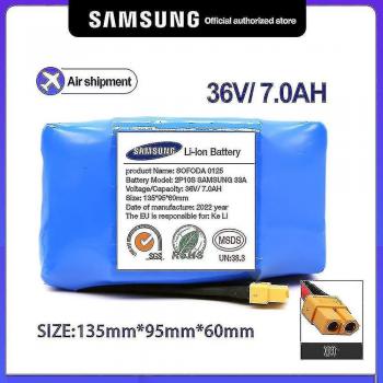 Batería Recargable 36V 7000mAh para Hoverboard y Scooter