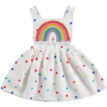 Ärmeloses A-Linie Kleid für kleine Mädchen
