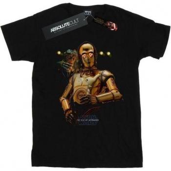Felpa a Manica Lunga Star Wars The Rise Of Skywalker C-3PO & Babu Frik  XXL