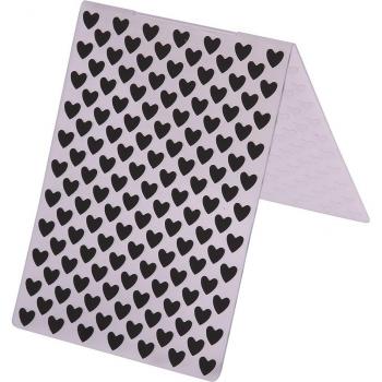 Clear Heart Pattern Stamps for Crafting
