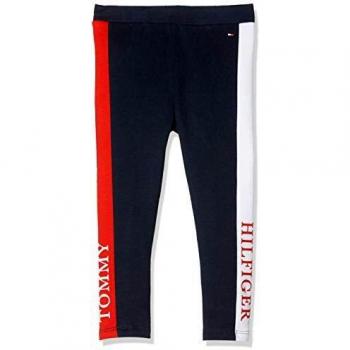 Leggings Tommy Hilfiger Essential Logo pour fille, bleu (Blue Cbk), taille 10