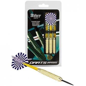 Abbey Dart Unisex's 52BU Brass Darts, Blue/White, Size 5