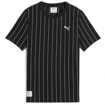 PUMA Maglietta Class Righe B Nera (140)