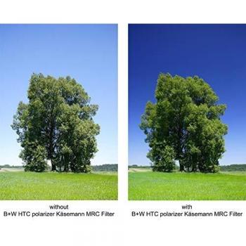 B+W Zirkularer Polarisationsfilter Käsemann 55mm High Transmission