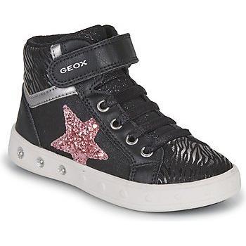 Scarpe Sportive Geox da Bambina, Nero e Rosa