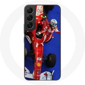 Cover Samsung Galaxy S22 F1 Fernando Alonso Color Rojo