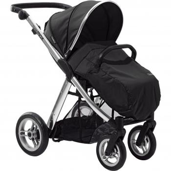 Vital Innovations Schwarzes OMM+Fahrgestell mit silbernem OysterMax für Sitzeinheit