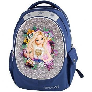 TOPModel Friends Schulrucksack – Depesche 8869 in Dunkelblau, 31 x41 x20 cm