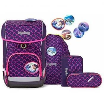 Ergonomie Schulrucksack Cubo Light – 5‑teilige Packung