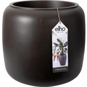Blumentopf aus Kunststoff Elho Pure Beads Dunkelbraun