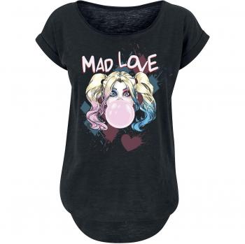 Batman: DC Comics – Harley Quinn Mad Love t-shirt i svart, dam, XS/M