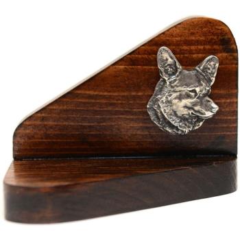 Candle Holder Corgi Wooden