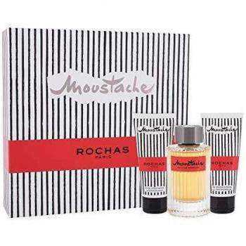 Rochas Moustache Eau De Parfum Spray 125ml Set 4 Parti (Set di 4)