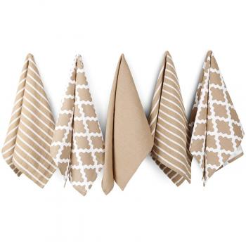 Penguin Home 100 Cotton Dish Towels Set of 5