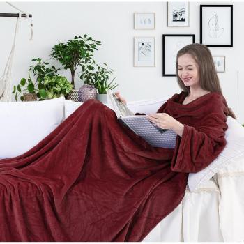 Coperta Lazy Decoking 150x180 cm Bordeaux
