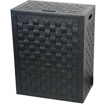 Koh-i-Noor Wäschekorb ECOPELLE mit Innensack 2962BK