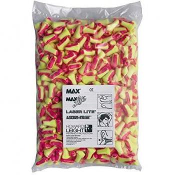 Howard Leight 3301271 LaserLite Earplug Refill, 500 Pairs
