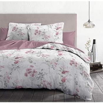 Parure de couette 240×260 cm HOME LINGE PASSION POMPADOUR : Housse de cou