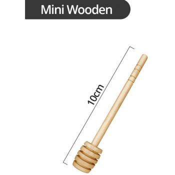Accessoire de miel – Baguette trempette en inox avec cuillère