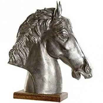 Figurine décorative DKD Home Decor Aluminium Bois de Manche (25 x 8,7 x 20,6 cm)