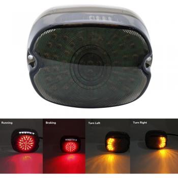 Luz LED de Matrícula para Motocicleta Dyna