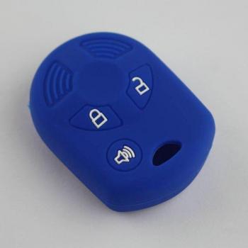 Ford Key Cover Case for 3-Button Key (Escape, Edge, Super Duty, Flex, Focus, Expedition, Explorer, Taurus, Freestar, Windstar)
