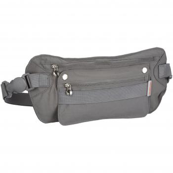 Samsonite Graphit-Kangaroo Gürtelsafe für Bargeld