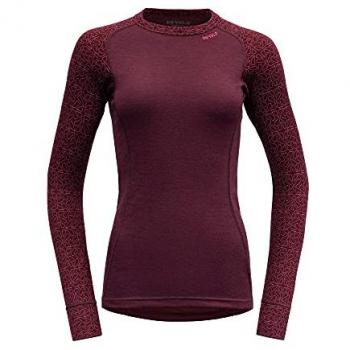 Maglia a maniche lunghe in merino Devold Duo Active 205 rosso