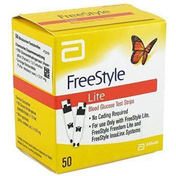 FREESTYLE Lite Teststreifen ohne Codierung 50 ST