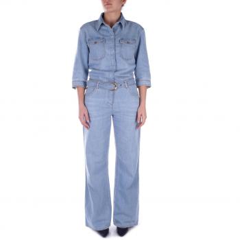 Tuta PINKO Denim chiaro