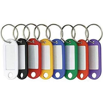 ALCO 10-Piece Blue Key Ring Collection