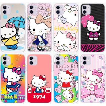 Funda de Ébano Hello Kitty para Samsung A04 y otros modelos