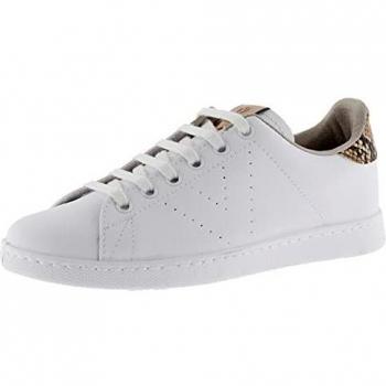 Victoria 1125242-WOMEN Tennis SYNTHÉTIQUE Effet Cuir/Serpent Plateau Femme Camel 36