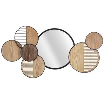 Miroir d’architecture Woody, dimensions 123.2 cm x 4.4 cm x 63.5 cm