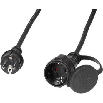 Vivanco H05RR-F Verlängerungskabel 10m schwarz für Outdoor
