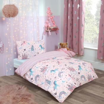 Dreamscene Unicorn Kingdom Junior Duvet Set