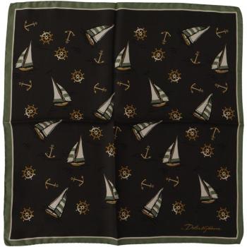 Dolce & Gabbana Multicolor DG Logo Handkerchief
