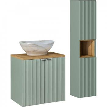 Meuble Simple Vert 2 Portes