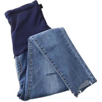 Ropa de Embarazo Azul Para Amamantar