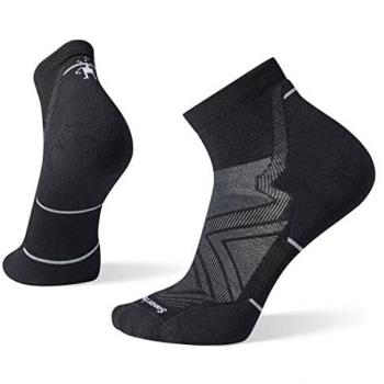 Smartwool Herren Sportsocken, Run Targeted Cushion, Knöchel, Schwarz