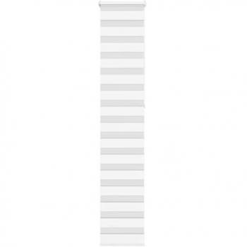 Tapa Ventana Zebra VidaXL 40x230 cm, Fibra de Poliéster