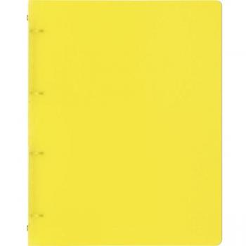 Classeur A4 4 anneaux jaune FACT!
