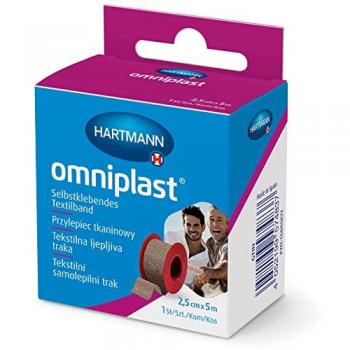 Fixierpflaster OMNIPLAST 2,5 cm × 5 m – OTC‑Einheit